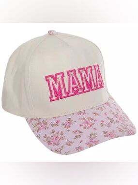 Mama Floral Baseball Cap